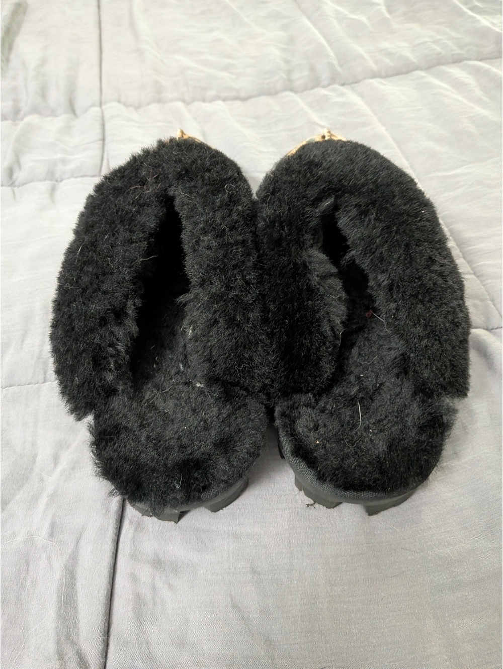 UGG Rare Coquette Panther Print Slippers Women’s Size 11 Cozy Soft - Picture 4 of 6